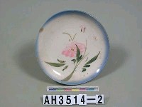 藏品(彩繪瓷花卉盤)的圖片